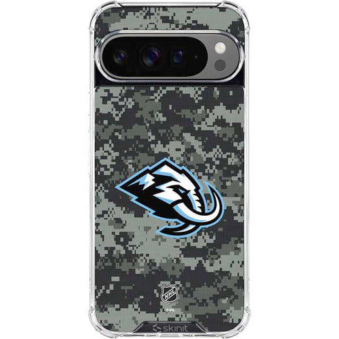NHL Utah Mammoth DigiCamo Google Pixel 10 Pro XL Clear Case